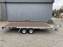 Remorque Porte Voiture - 406 x 200 - 2700 Kg - 2 Essieux - Plancher