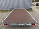 Remorque Porte Voiture - 406 x 200 - 2700 Kg - 2 Essieux - Plancher