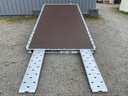 Remorque Porte Voiture - 406 x 200 - 2700 Kg - 2 Essieux - Plancher