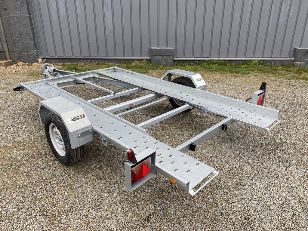 Remorque Porte-Voitures - 260 x 170 - 1000 Kg - Freinée JPV1000 NIMES