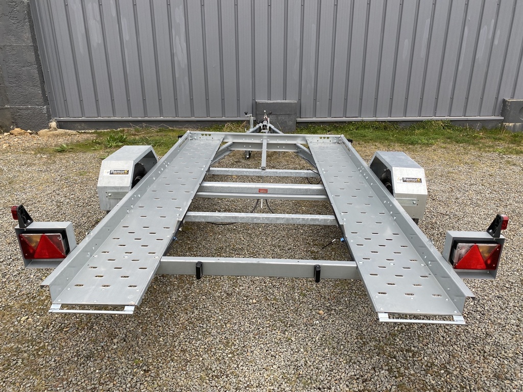 Remorque Porte-Voitures - 260 x 170 - 1000 Kg - Freinée JPV1000 NIMES