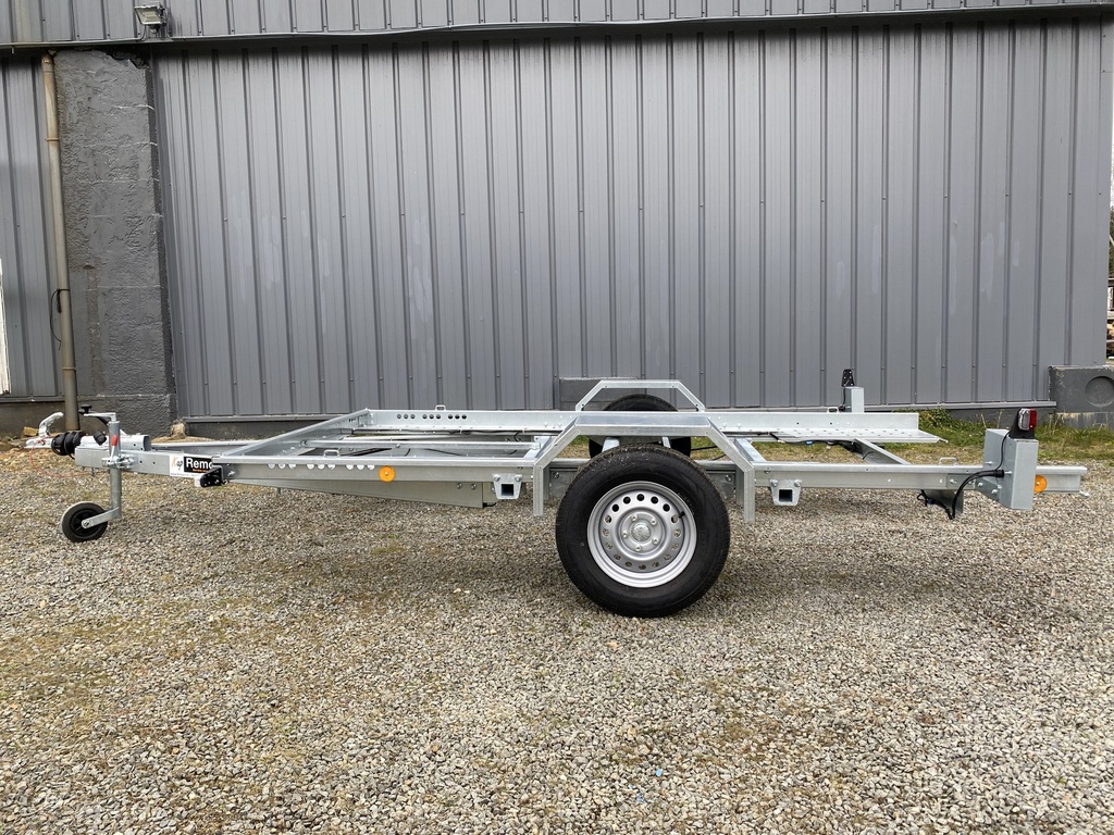 Remorque Porte-Voitures - 260 x 170 - 1300 Kg - Freinée JPV1300 NIMES