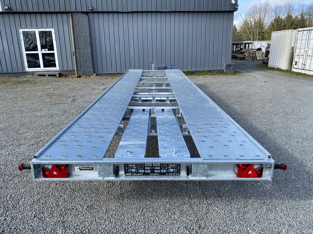 Remorque Porte Voiture  - 800 x 216 - 3500 Kg - 3 Essieux