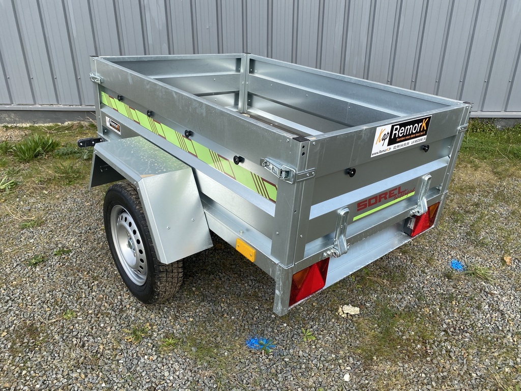 Remorque Bagagère - 152x104x40 - 500 Kg R150