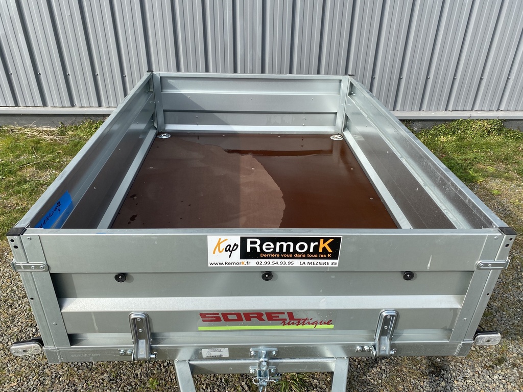 Remorque Bagagère - 176x130x40 - 500 Kg R170