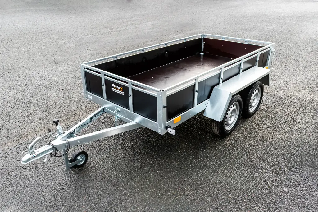 Remorque Bois - 259x131x35 - 2 essieux - 750 Kg 95002SB MSP