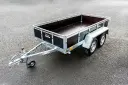 Remorque Bois - 259x131x35 - 2 essieux - 750 Kg 95002SB MSP
