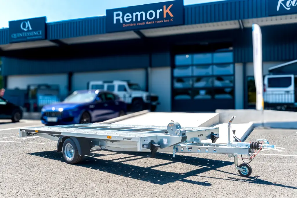 Remorque Porte Voiture - 368.6 x 204 - 1500 Kg -  LOHR