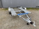 Remorque Porte-Voitures - 260 x 170 - 1300 Kg - Freinée JPV1300 NIMES