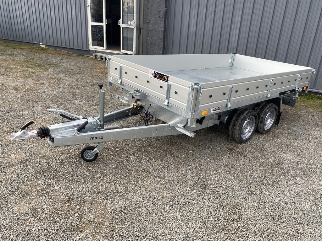 Remorque Tri-Benne - 325 x 170 x 30 - 3500 Kg - Elec