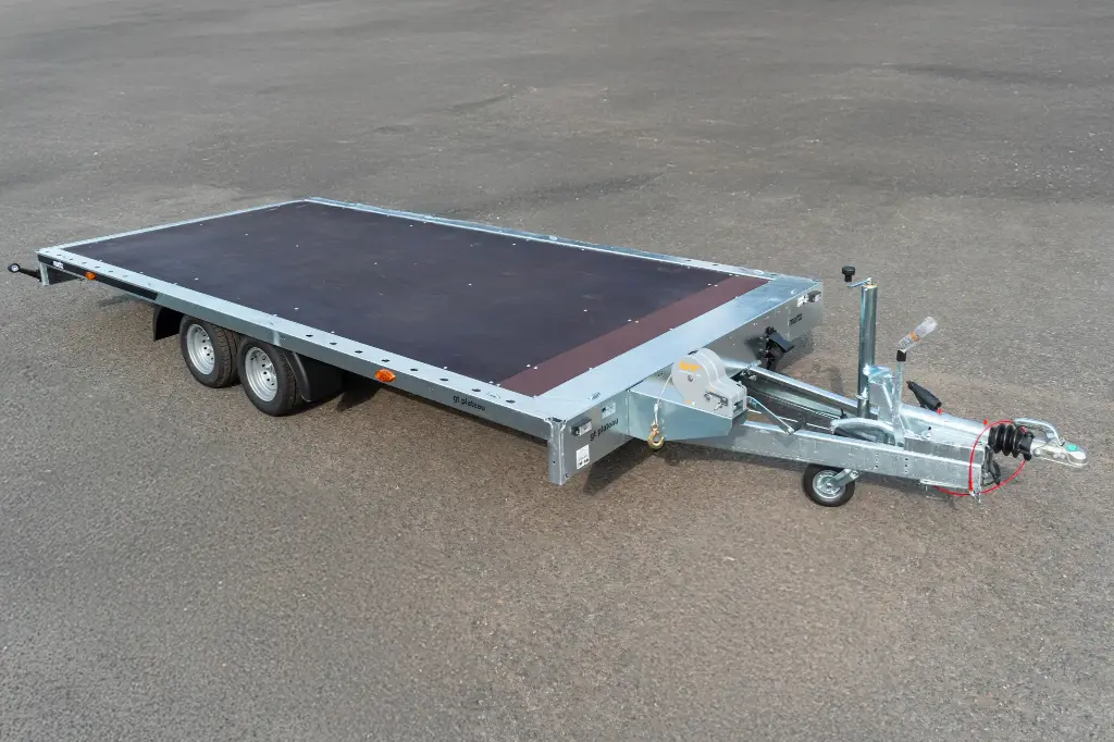Remorque Plateau - 449x211 - 2700Kg - 2 Essieux - Roues 13