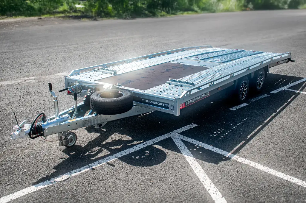 REMORQUE PORTE VOITURES BRIAN JAMES 5.00 x 2.10 m - 3T5 