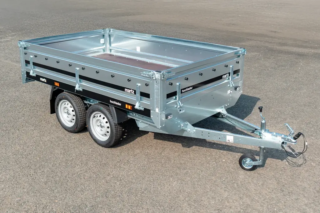 Plateau Ridelles : 250 x 150 x 40 - 750kg 