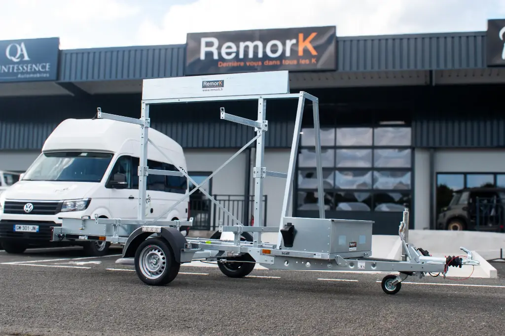 Remorque échafaudage SCAFF 370 s 100m²