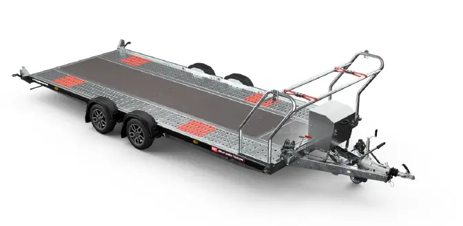Remorque porte voiture BRIAN JAMES A TRANSPORTER - 5 M x 2.10 m