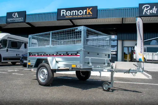 [BAG202-500] Remorque Bagagère - 202x130x40 - 500 Kg R200