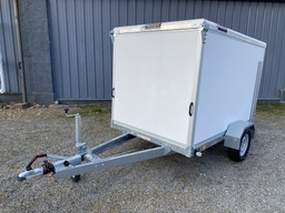 [FB237-1000-H] Remorque Fourgon Bois - 237 x 147 x 144 - 1000 Kg - Hayon JCC1000 2400
