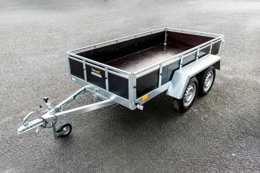 [BAGBOIS253-2-500] Remorque Bois - 259x131x35 - 2 essieux - 750 Kg 95002SB MSP