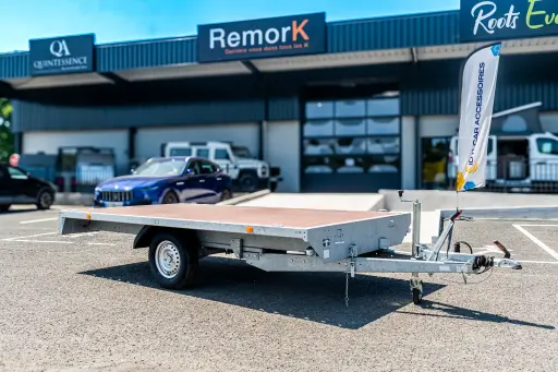 [PLBA340-1-1500] Remorque Plateau - 340x180 - 1500Kg RIS340F150