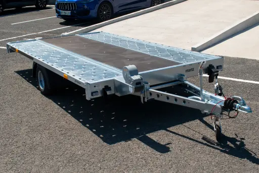 [PV368-1500-LOHR-PLANCHER] Remorque Porte Voiture - 368.6 x 204 - 1500 Kg -  LOHR + PLANCHER