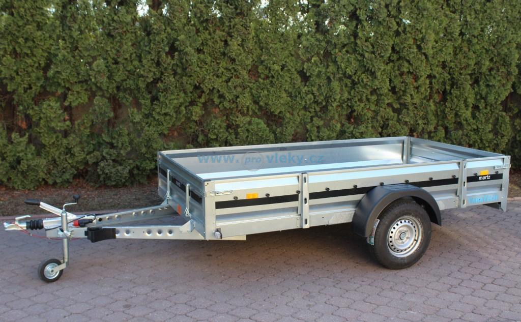 [BAG300-1500] Remorque Utilitaire - 296 x 150 x 35 - 1500 Kg