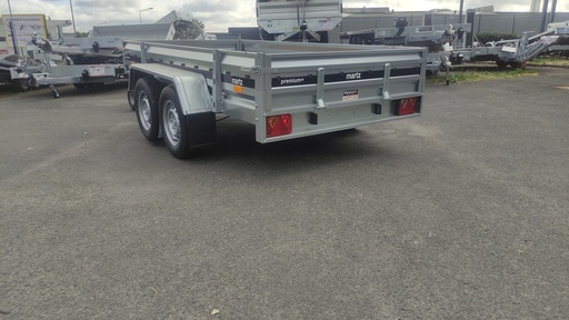 [BAG300-2-1500] Remorque Utilitaire - 2 Essieux - 296 x 150 x 40 - 1500 Kg - Premium 296/2C