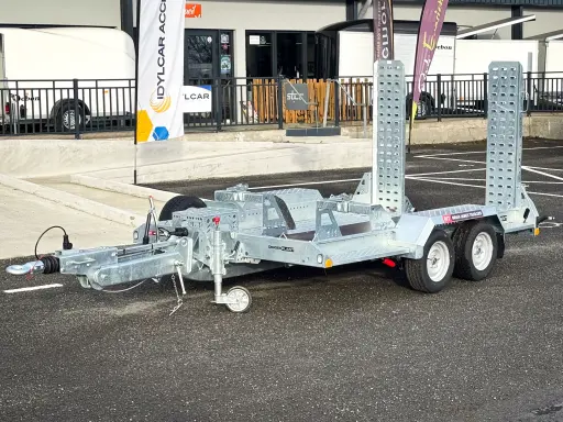 Remorque porte engins BRIAN JAMES 320 x 170 cm 3T5