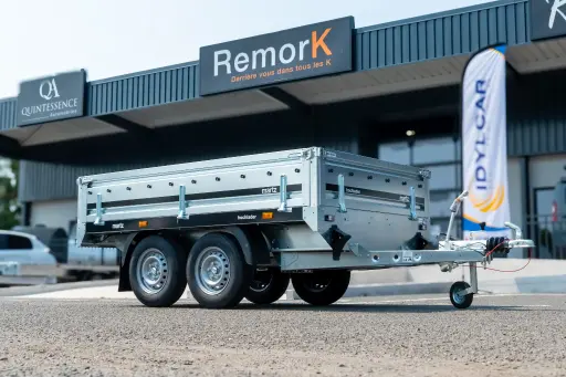 Plateau Ridelles : 250 x 150 x 40 - 2000kg